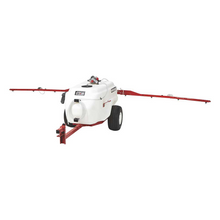 NorthStar Tow Behind Trailer Boom Broadcast and Spot Sprayer 101 Gallon Capacity 60 PSI 12V DC 7.0 GPM 282592 New