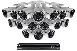 Lorex LN10804-1616W 16 Camera 16 Channel 4MP IP Outdoor Surveillance Security System New