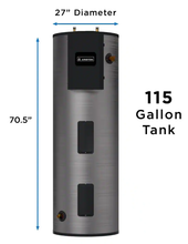 Ariston ARIEC115C3W135 115 Gallon 13,500 Watt Electric Water Heater New