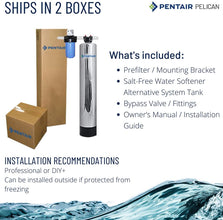 Pentair Pelican NS6-P NaturSoft Water Softener Alternative Salt-Free Technology New