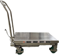 Pake Handling Tools PAKLT03 Stainless Scissor Lift Table 550lb Capacity 32.5