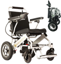 ComfyGO 601-7001 Majestic Fold & Travel Lightweight Electric Power Heavy Duty Wheelchair Scooter Silver New