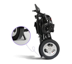Ephesus E9 Folding Electric Wheelchair 4 mph 15.5 Mile Long Range New